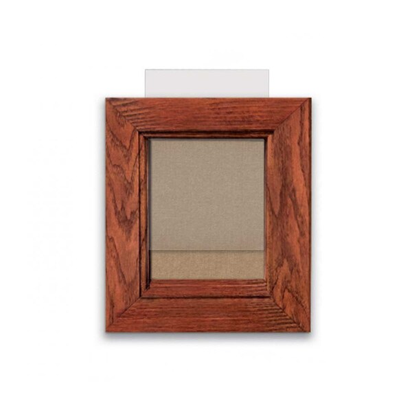 United Visual Products Outdoor Enclosed Combo Board, 48"x36", Bronze Frame/Green & Cloud UVCB4836ODBZ-GREEN-CLOUD - main